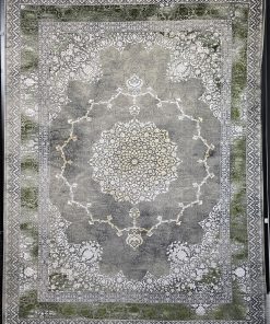 فرش ماشینی ۷۰۰ شانه کاشان طرح مهتاب – فرش راحیل