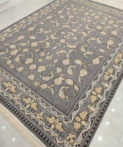 فرش ماشینی 500 شانه کاشان طرح ملک طوسی (3)