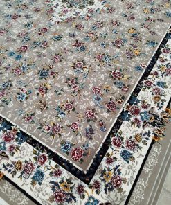 فرش ماشینی 700 شانه کاشان طرح امانا فیلی با تراکم 2550 و 10 رنگ