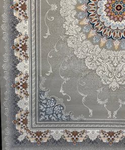 فرش ماشینی 700 شانه کاشان طرح دلاریس فیلی تراکم 2550