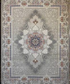 فرش ماشینی 700 شانه کاشان طرح دنیز فیلی تراکم 2550 ده رنگ