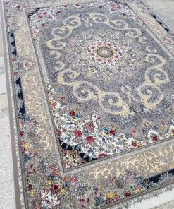 فرش ماشینی 700 شانه طرح مهسا فیلی کاشان تراکم 2550