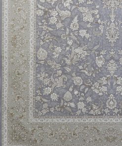 فرش ماشینی 1200 شانه کاشان طرح تهمینه طوسی گل برجسته تراکم 3600 عنوان (Title): فرش کاشان 1200 شانه طرح تهمینه طوسی